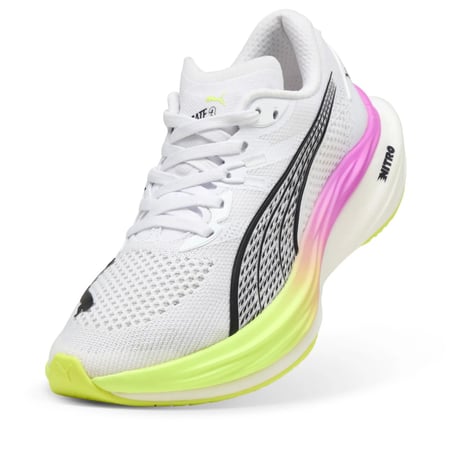 Puma Deviate Nitro 3 Weiß Gelb SS25 Damen