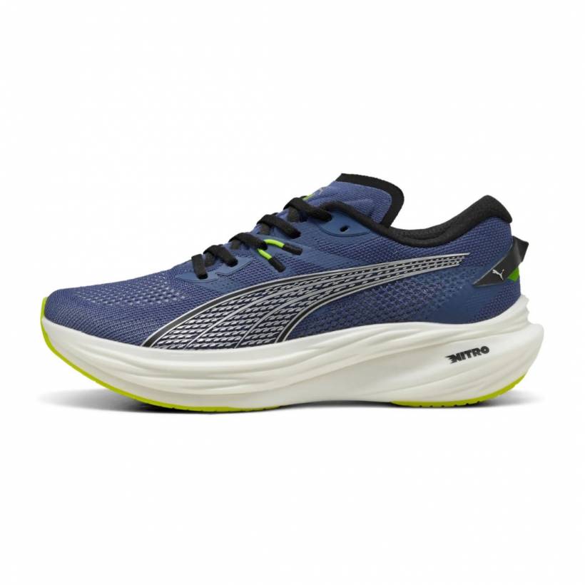 Buty Puma Deviate Nitro 3 Niebiesko-Zielone SS25