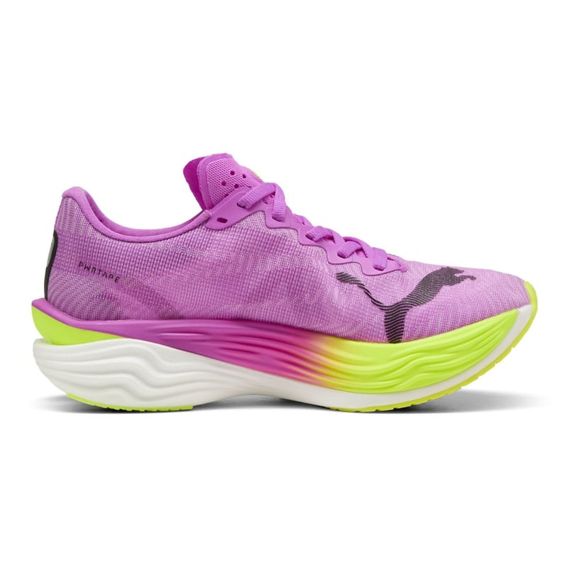 Ténis Puma Deviate Nitro Elite 3 Roxo Verde...