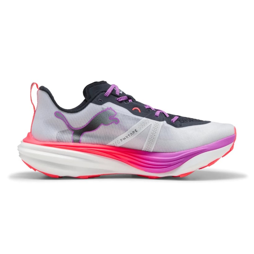 Puma Deviate Nitro Elite Trail Schuhe Weiß Rot...