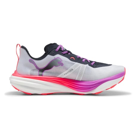 Puma Deviate Nitro Elite Trail Schuhe Weiß Rot SS25