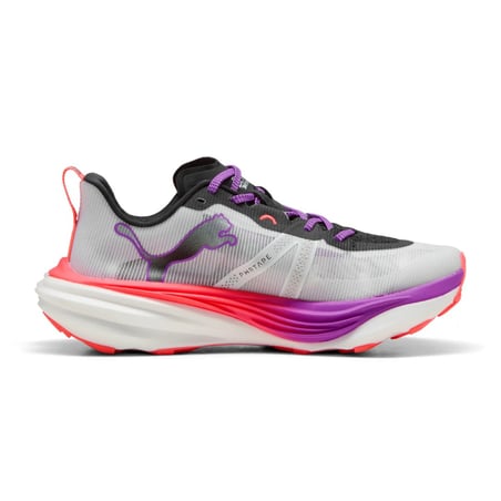 Buty Puma Deviate Nitro Elite Trail Białe Czerwone SS25 dla kobiet