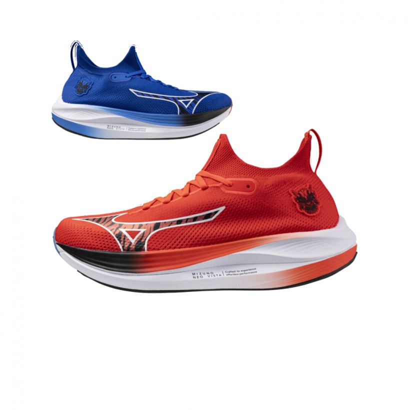 Mizuno Neo Vista Oni Pack Red Blue SS25 Shoes