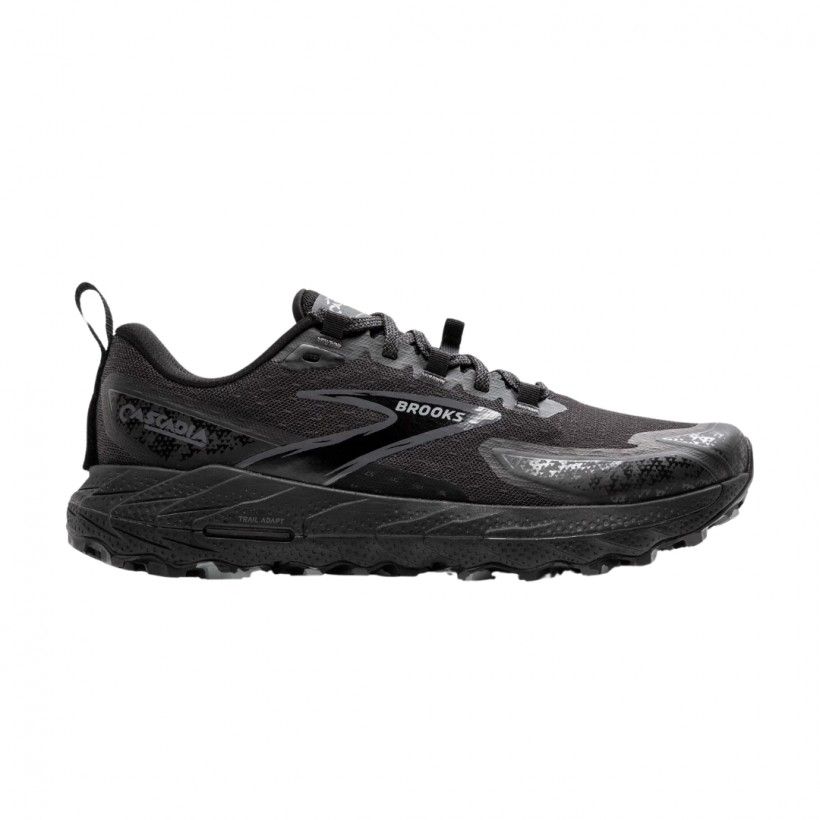 Brooks Cascadia 18 Schuhe Schwarz Grau SS25