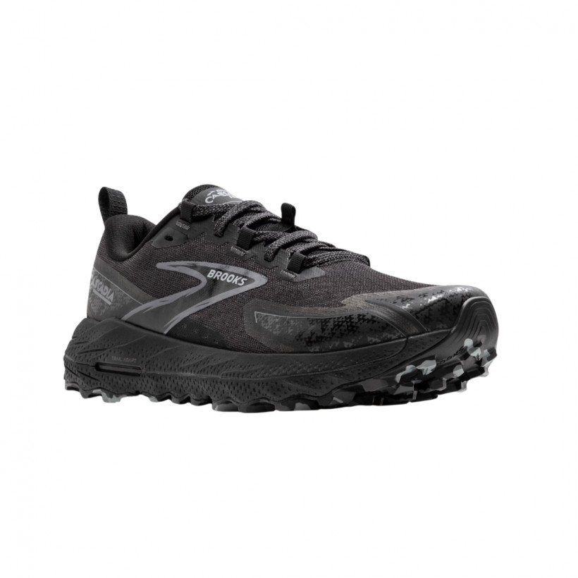 Brooks Cascadia 18 Schuhe Schwarz Grau SS25