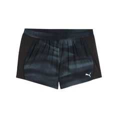 Puma Run Velocity All-Over Print 3" Shorts Zwart Dames