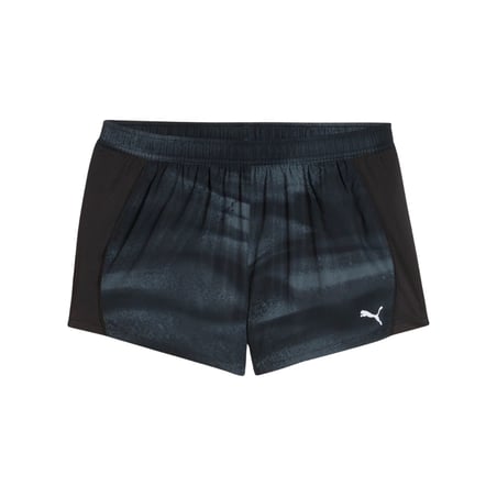 Short Puma Run Velocity All-Over Print 3" Noir Femme