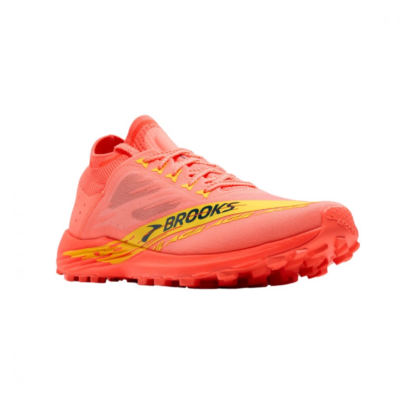 Brooks Catamount Agil Orange Yellow Shoes