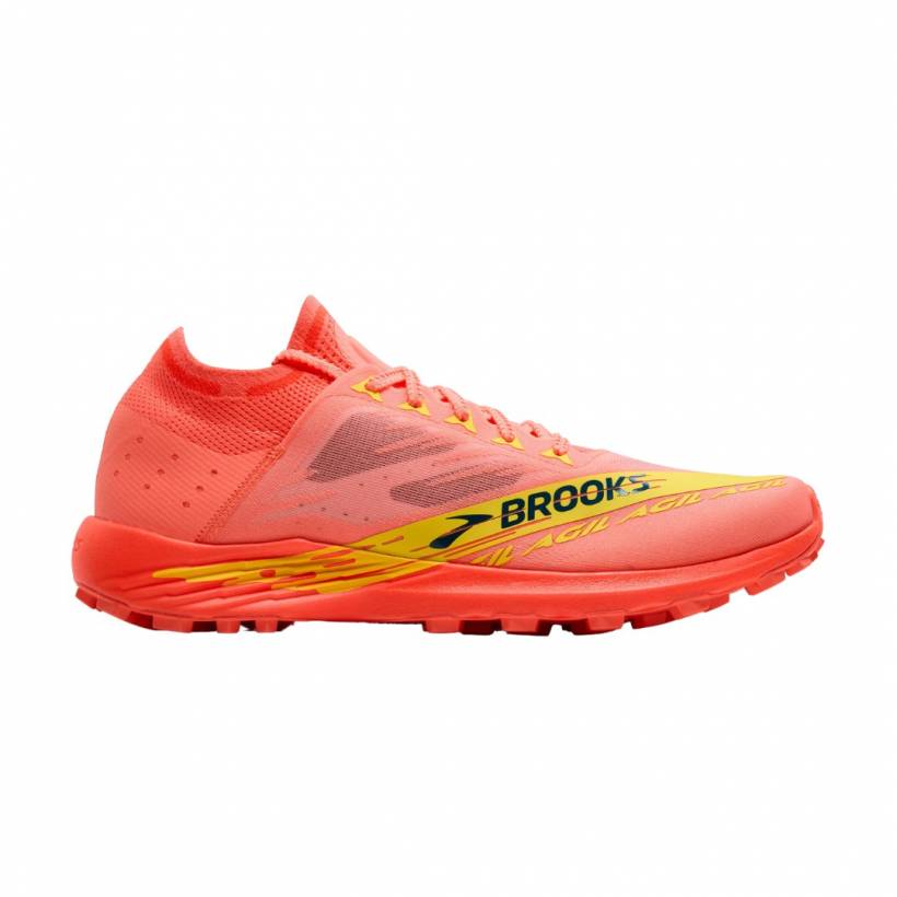 Buty Brooks Catamount Agil Pomarańczowo-Żółte