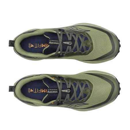 Saucony Peregrine 15 GTX Green SS25 Shoes