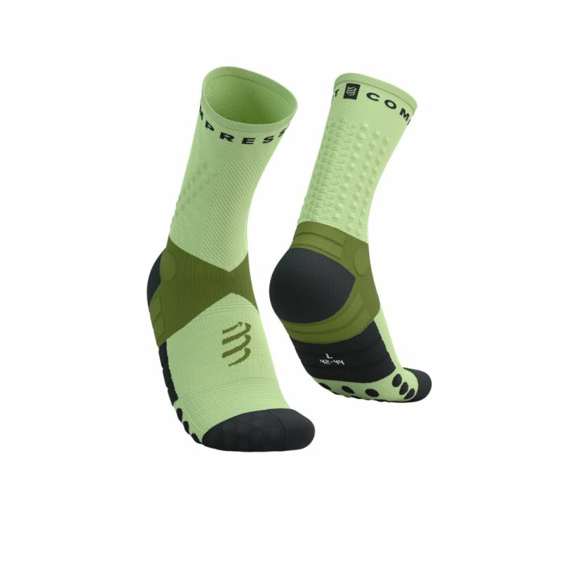 Skarpety Compressport Ultra Trail Socks V2.0 Zielony Czarny