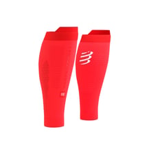 Compressport R2 3.0 Compression Calf Sleeves Red White