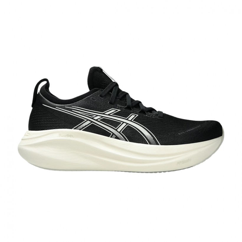 Asics Gel-Nimbus 27 Schwarz-Weiß Schuhe SS25