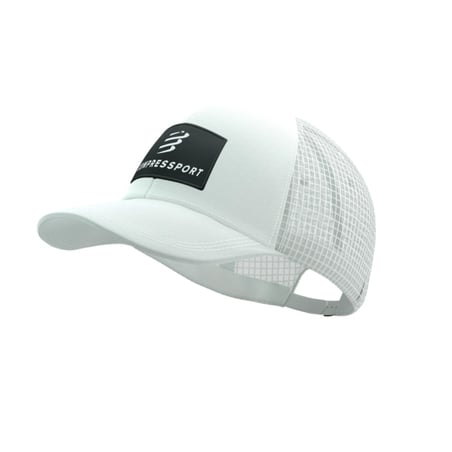 Compressport Trucker 6P White Cap