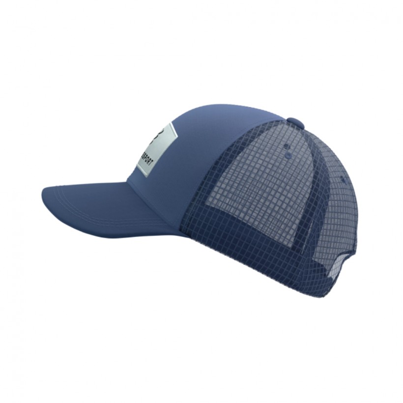 Compressport Trucker 6P Cap Blue White Cap
