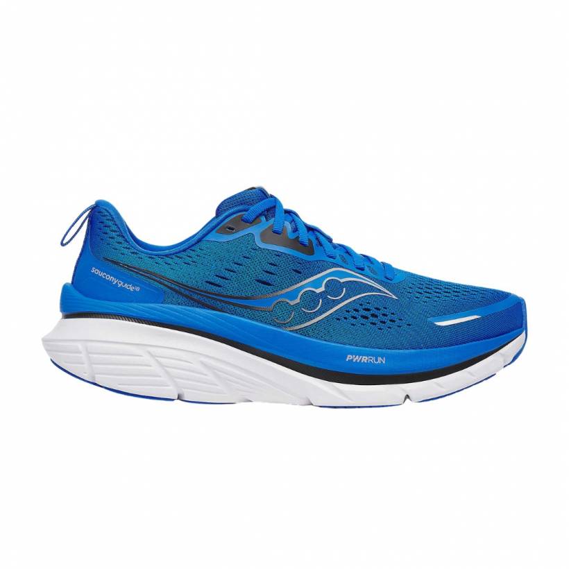 Chaussures Saucony Guide 18 Bleu Noir SS25