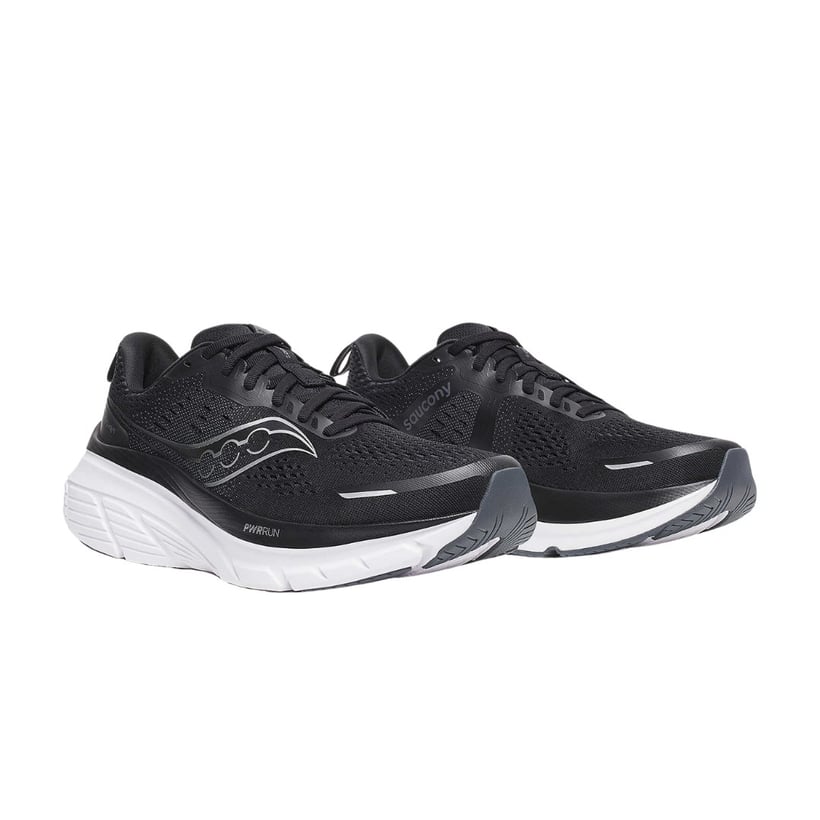 Saucony Guide 18 Wide Black White SS25