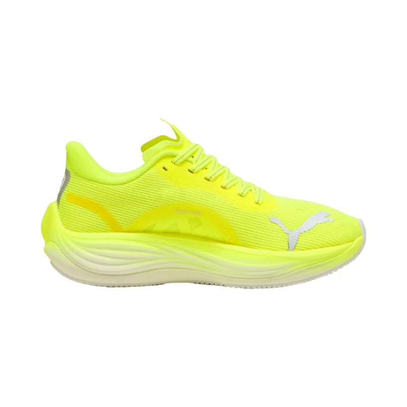 Puma Velocity Nitro 3 Shoes Yellow Green SS25...