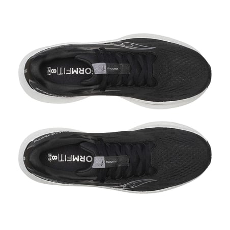 Scarpe Saucony Ride 18 Nero Bianco SS25