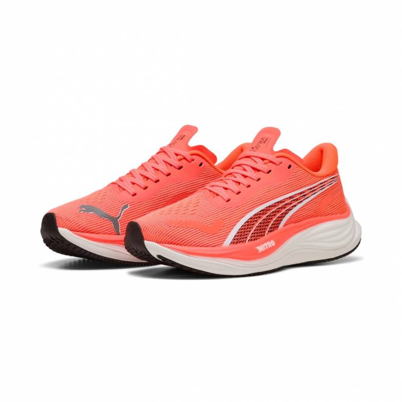 Puma Velocity Nitro 3 Red White SS25 Women's Shoes
