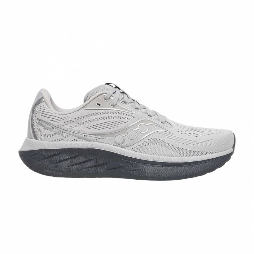 Tênis Saucony Ride 18 Bege Cinza SS25