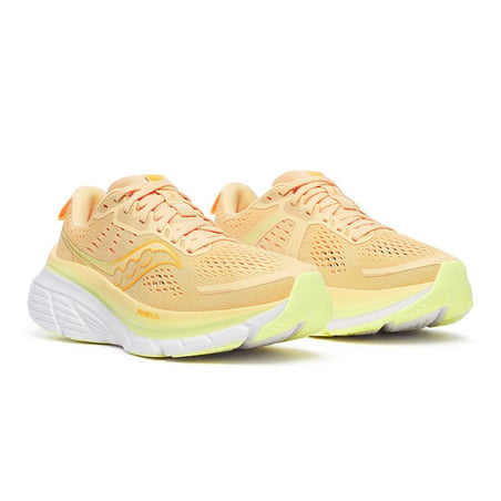 Saucony Guide 18 Orange Yellow SS25 Women's Shoes