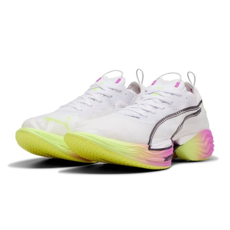 Chaussures Puma Fast-R Nitro Elite 2 Blanc Jaune SS25