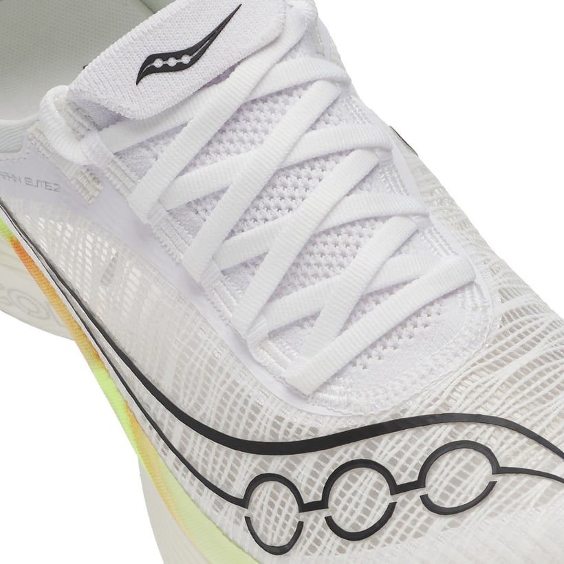 Ténis Saucony Endorphin Elite 2 Branco Amarelo...