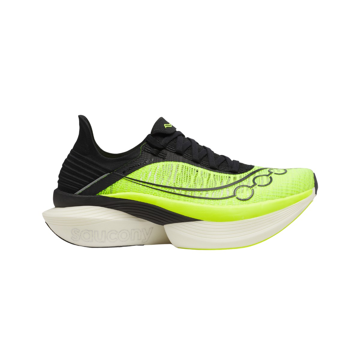 Zapatillas Saucony Endorphin Elite 2 Amarillo Negro SS25 Unisex