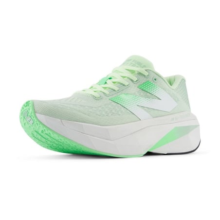 New Balance FuelCell SuperComp Trainer v3 Schuhe Grün Weiß SS25
