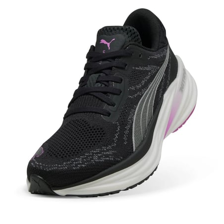 Puma Magnify Nitro 2 Schuhe Schwarz Lila SS25 Damen