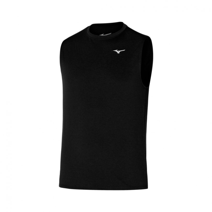 Ärmelloses Mizuno Tech Light Shirt Schwarz
