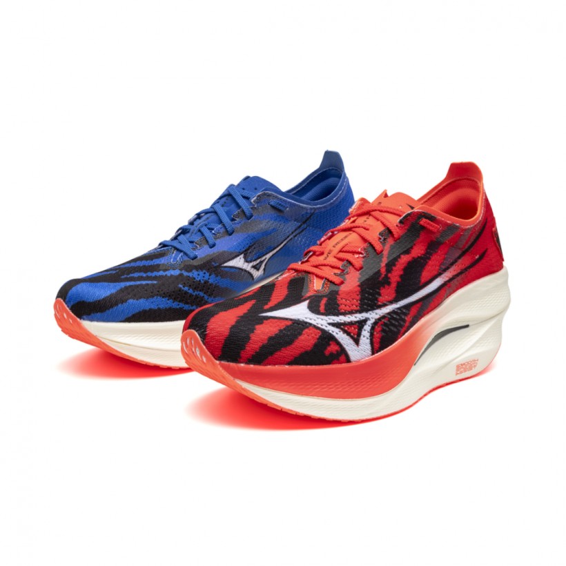 Mizuno Wave Rebellion Pro 3 Oni Pack Rot Blau...