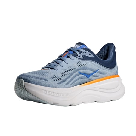 Hoka Bondi 9 Shoes Blue Orange SS25