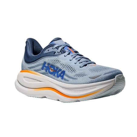 Hoka Bondi 9 Shoes Blue Orange SS25
