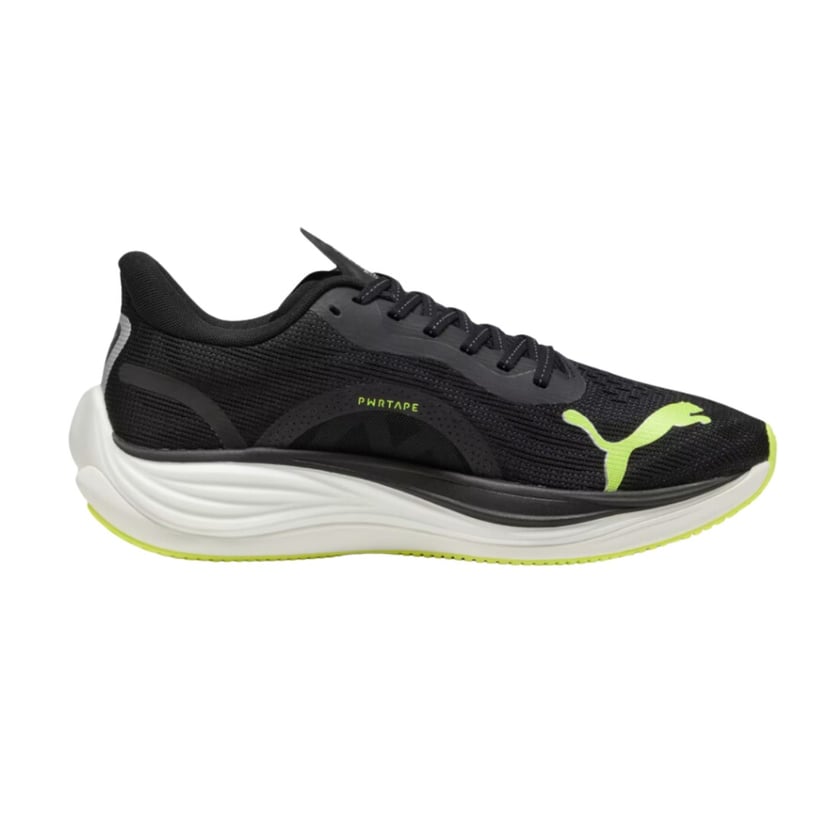 Puma Velocity Nitro 3 Shoes Black Yellow SS25