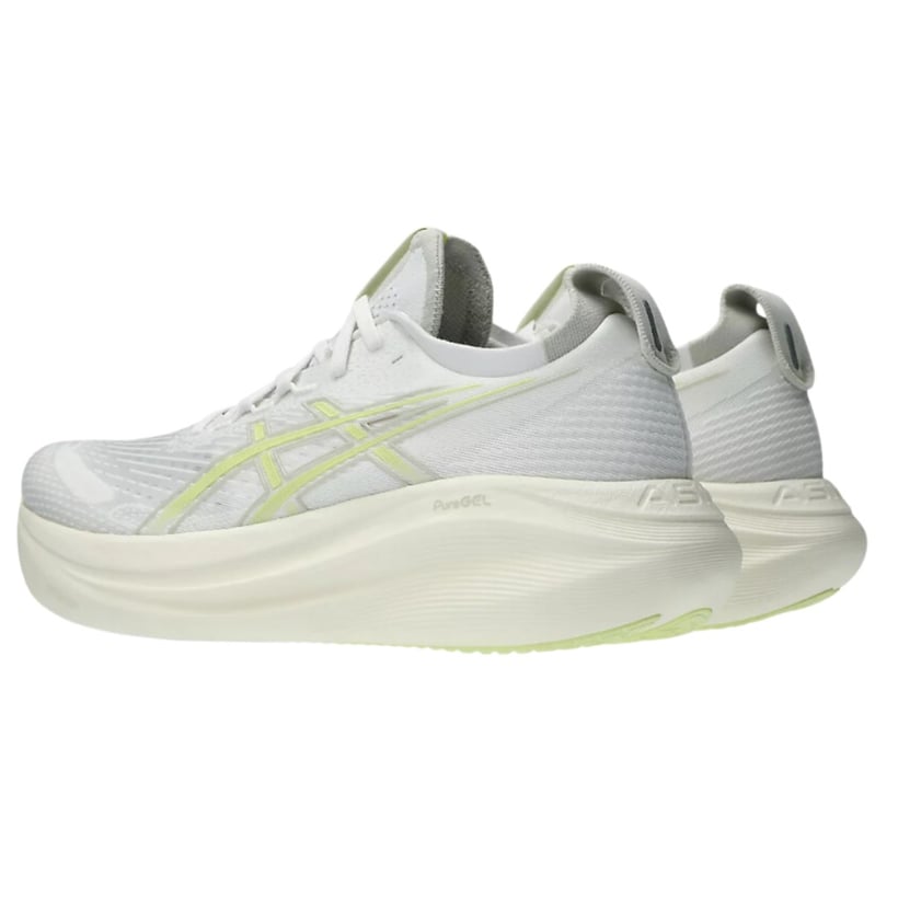 Asics Gel-Nimbus 27 Wit Geel SS25 Sneakers