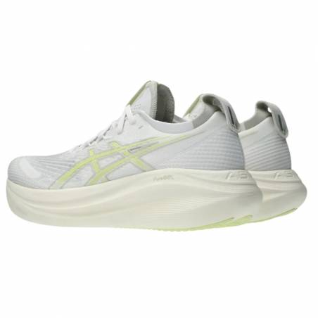 Asics Gel-Nimbus 27 Schuhe Weiß Gelb SS25