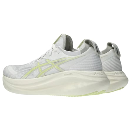 Asics Gel-Nimbus 27 Wit Geel SS25 Sneakers