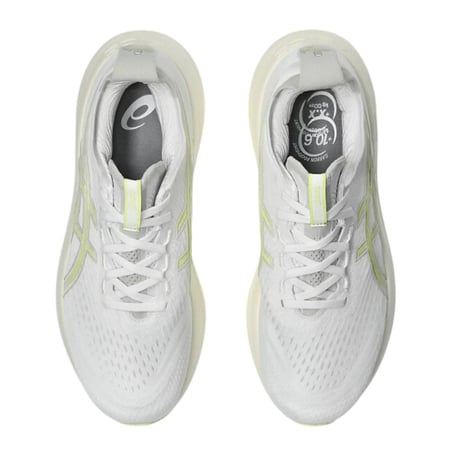 Asics Gel-Nimbus 27 Shoes White Yellow SS25