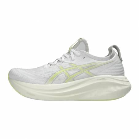 Asics Gel-Nimbus 27 Schuhe Weiß Gelb SS25