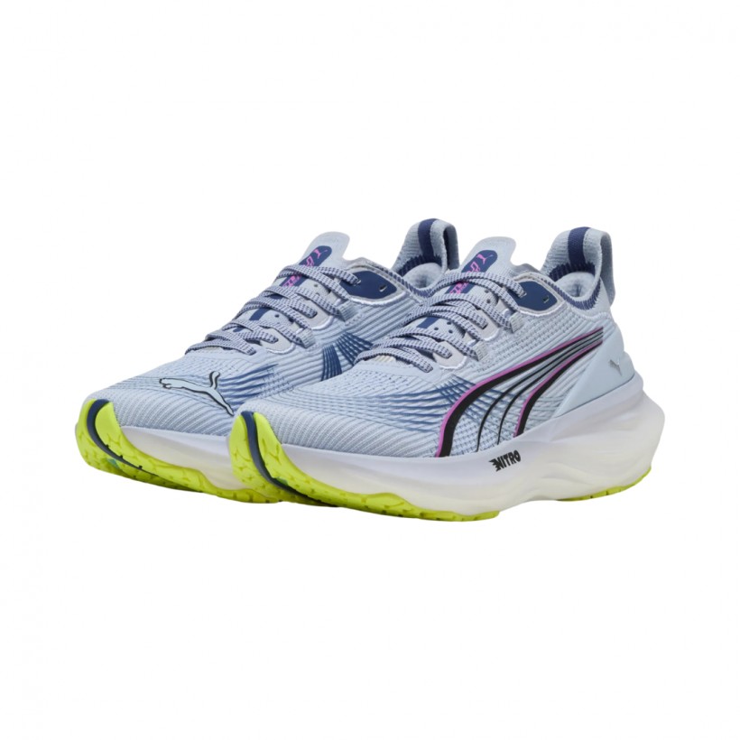 Chaussures Puma ForeverRun Nitro 2 Bleu Gris...