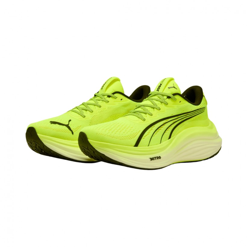 Puma MagMax Nitro Yellow Black Sneakers SS25