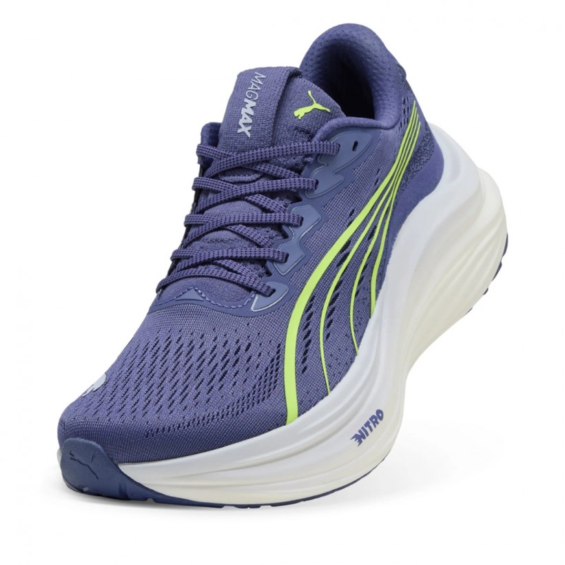 Puma MagMax Nitro Purple Green Sneakers SS25