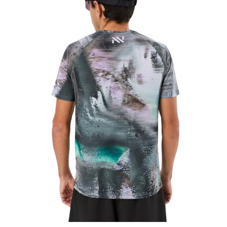 Camiseta NNormal Race T-Shirt Manga Corta Gris Negro Verde