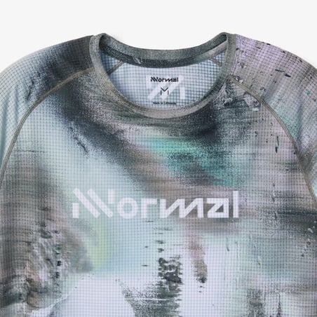NNormal Race T-Shirt Kurzarmshirt Grau Schwarz Grün