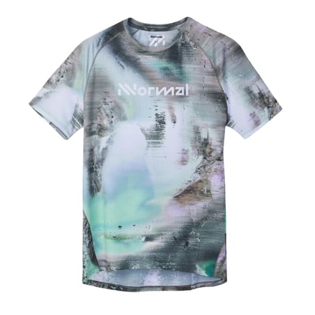 NNormal Race T-Shirt Kurzarmshirt Grau Schwarz Grün