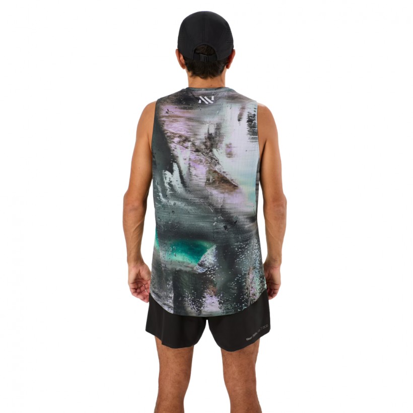 Camiseta NNormal Race Tank Sin Mangas Gris...