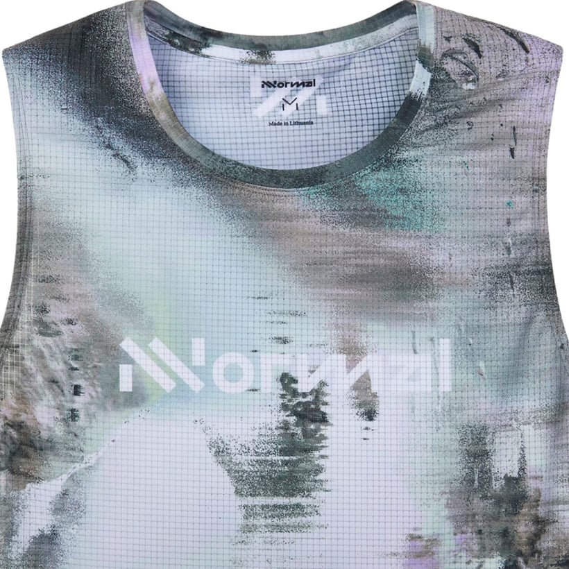 Camiseta NNormal Race Tank Sem Mangas Cinza...