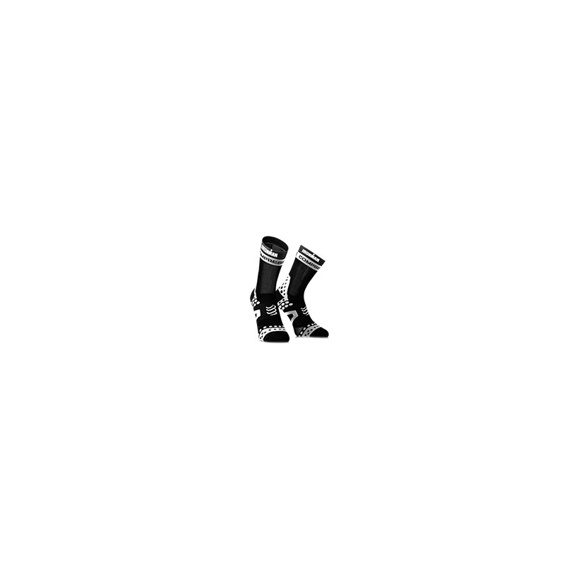 Calcetines largos Compressport Ironman Pro Racing Bike negros